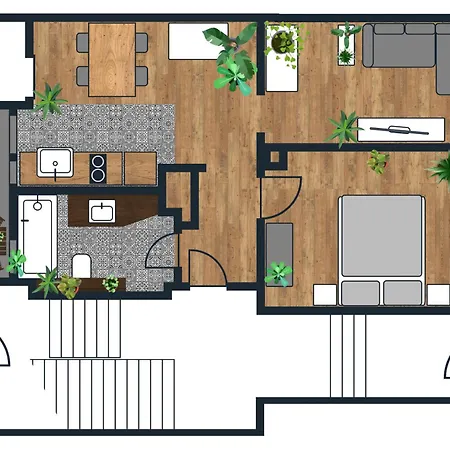 Cozee - Gemuetliches 2,5-zimmer Mit Netflix Apartamento